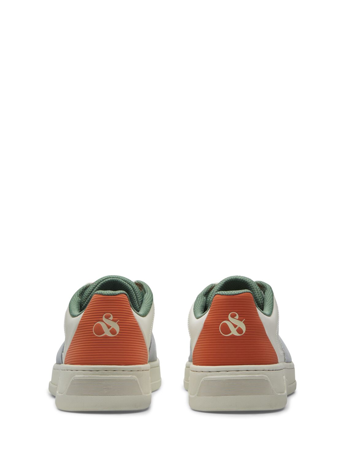 Scotch & Soda - Elliot Sneaker - White/Orange/Green