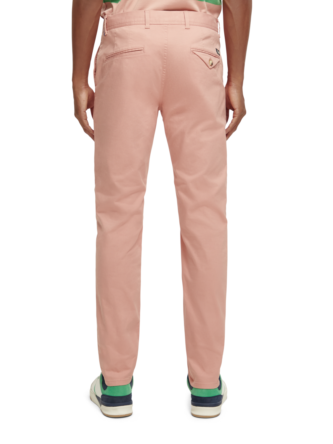 Scotch & Soda - Essential Cotton Chinos - Flamingo or Riviera Blue