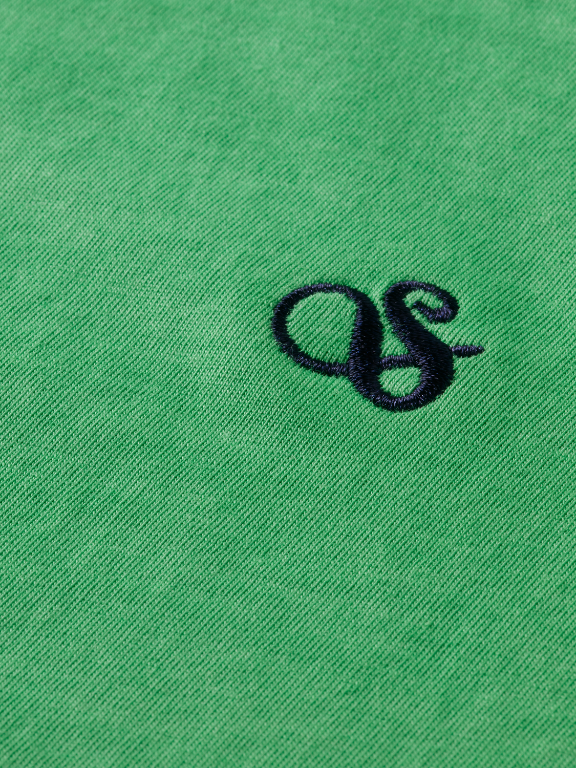 Scotch & Soda - Logo Embroidery Tee - Green or Blue