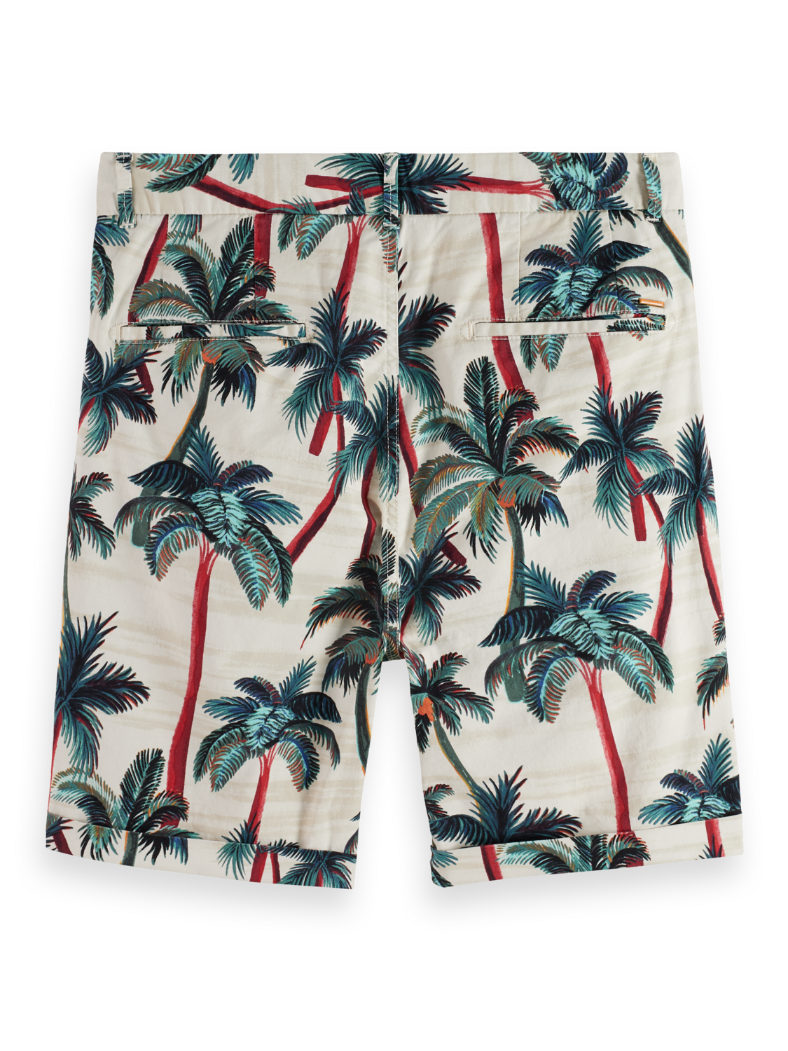 Scotch & Soda - Stuart - Printed Chino Shorts - Palm Trees
