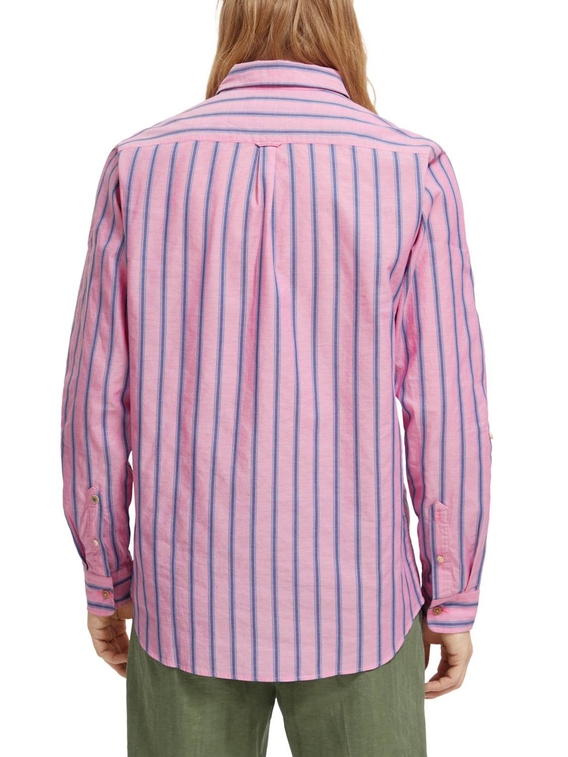 Scotch & Soda - Striped Shirt - Pink/Multi Stripe