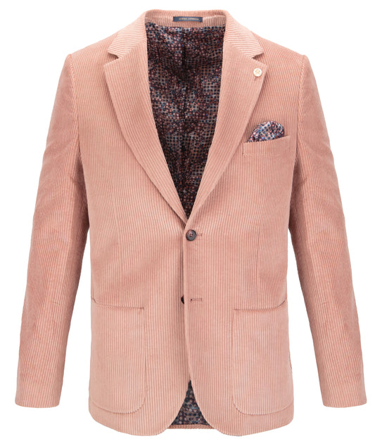 Guide London - Pink Corduroy Blazer