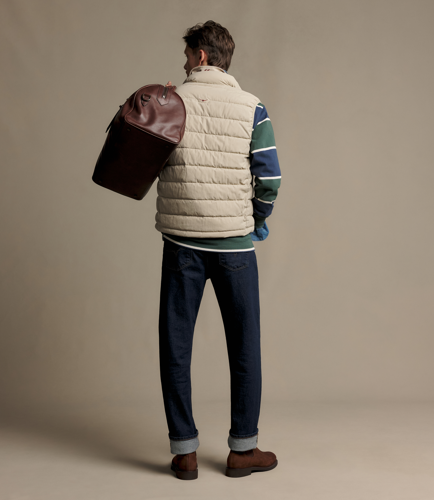 R. M. Williams - Rydal Padded Vest - Almond Beige