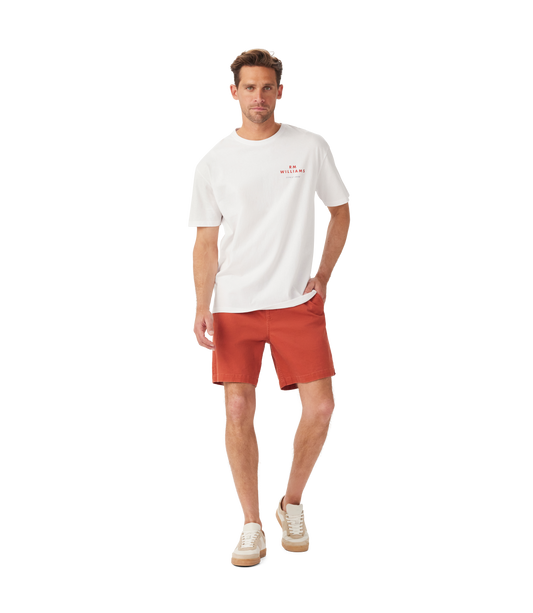 R.M. Williams Menu Tee White - White