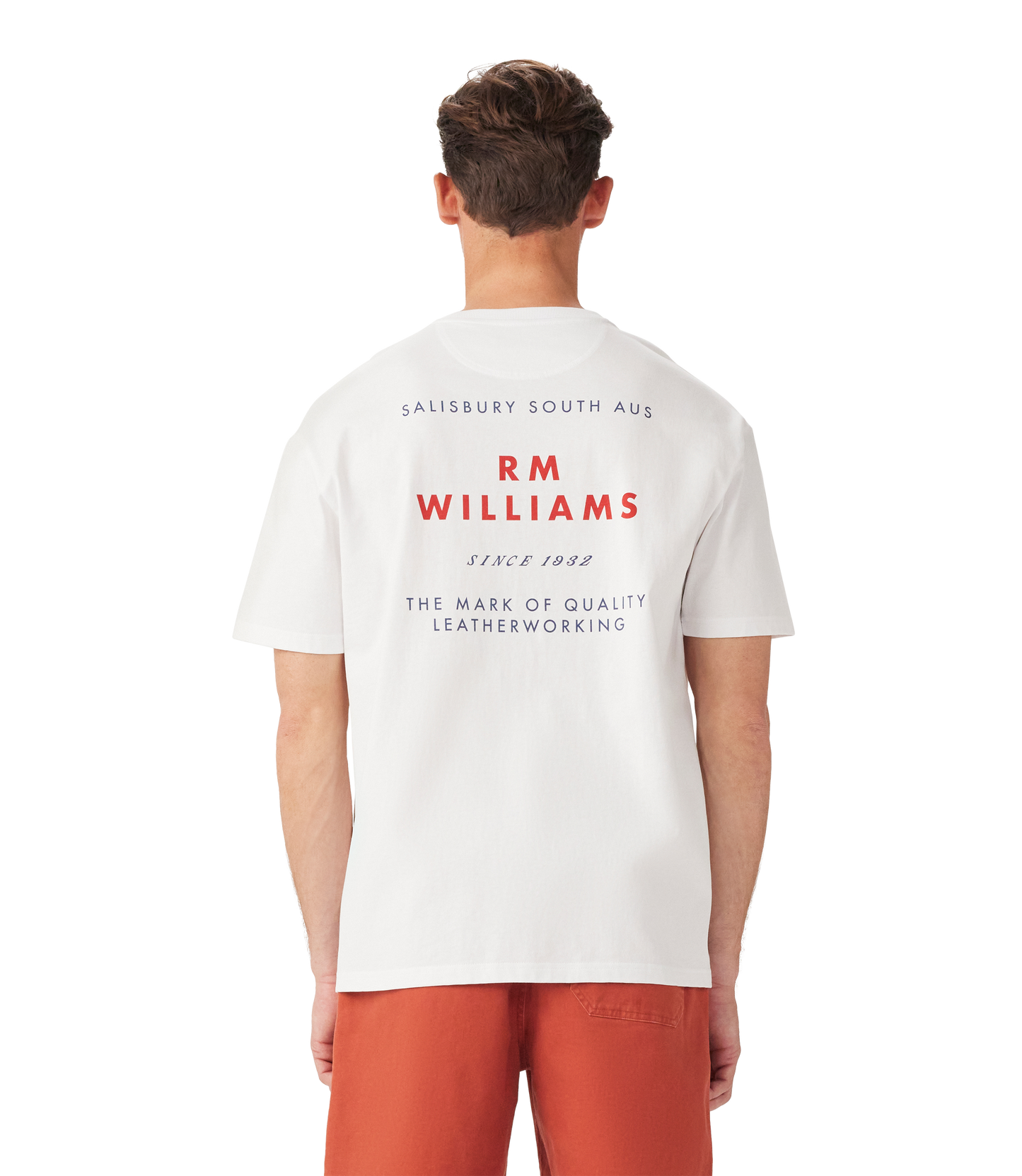 R.M. Williams Menu Tee White - White