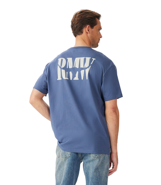 R. M. Williams - Branded Tee - Blue
