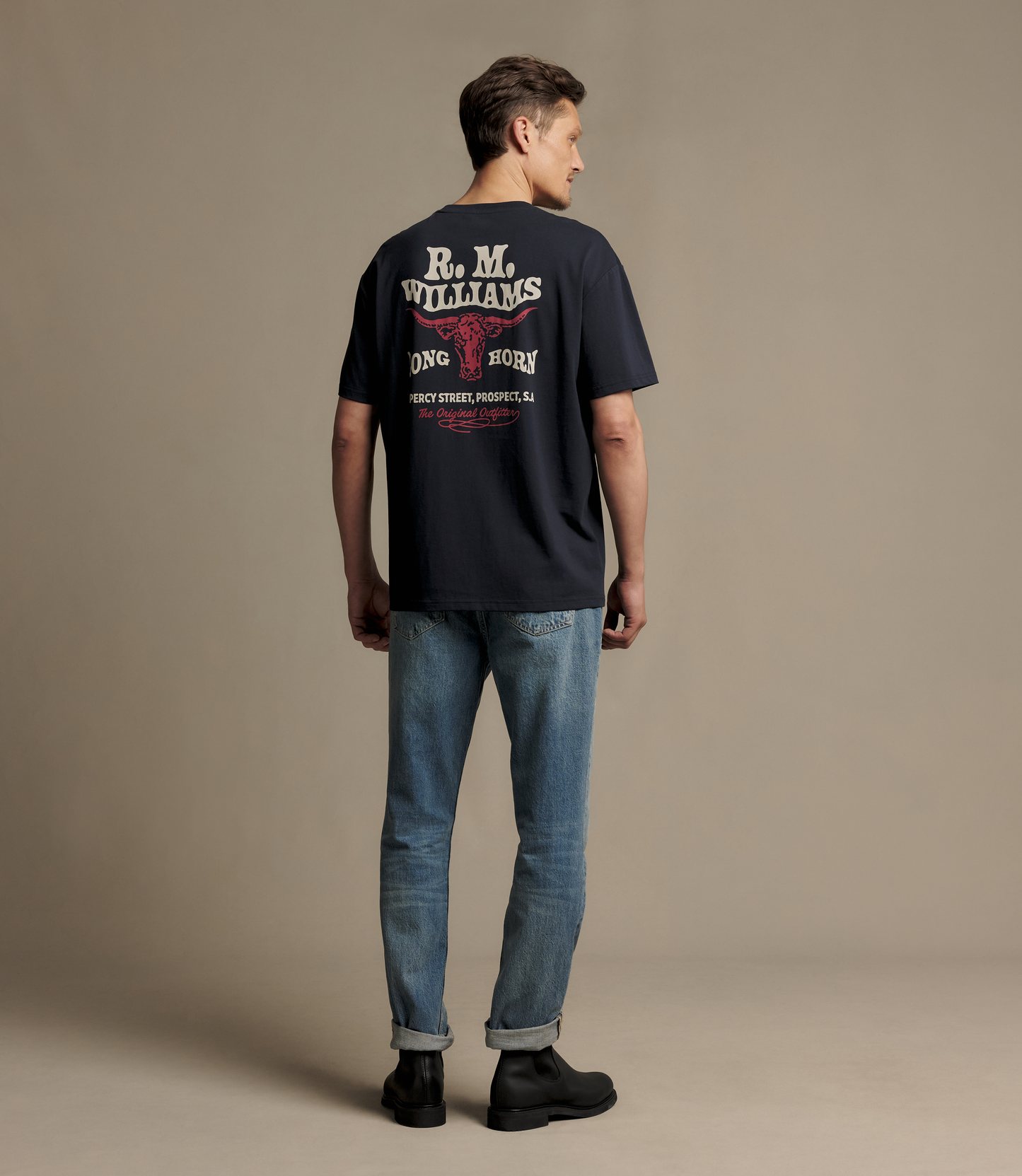R. M. Williams - Kandos Tee - Navy