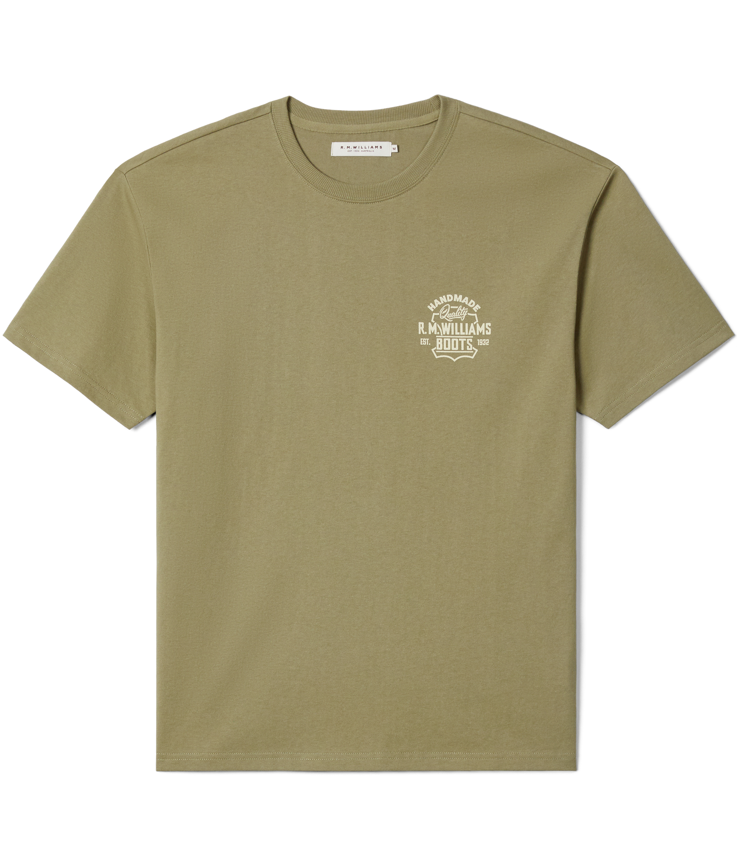 R. M. Williams - Boots T-Shirt - Sage