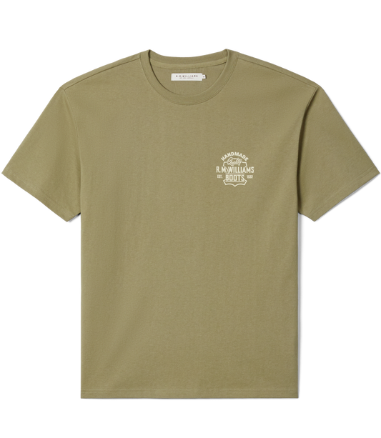 R. M. Williams - Boots T-Shirt - Sage