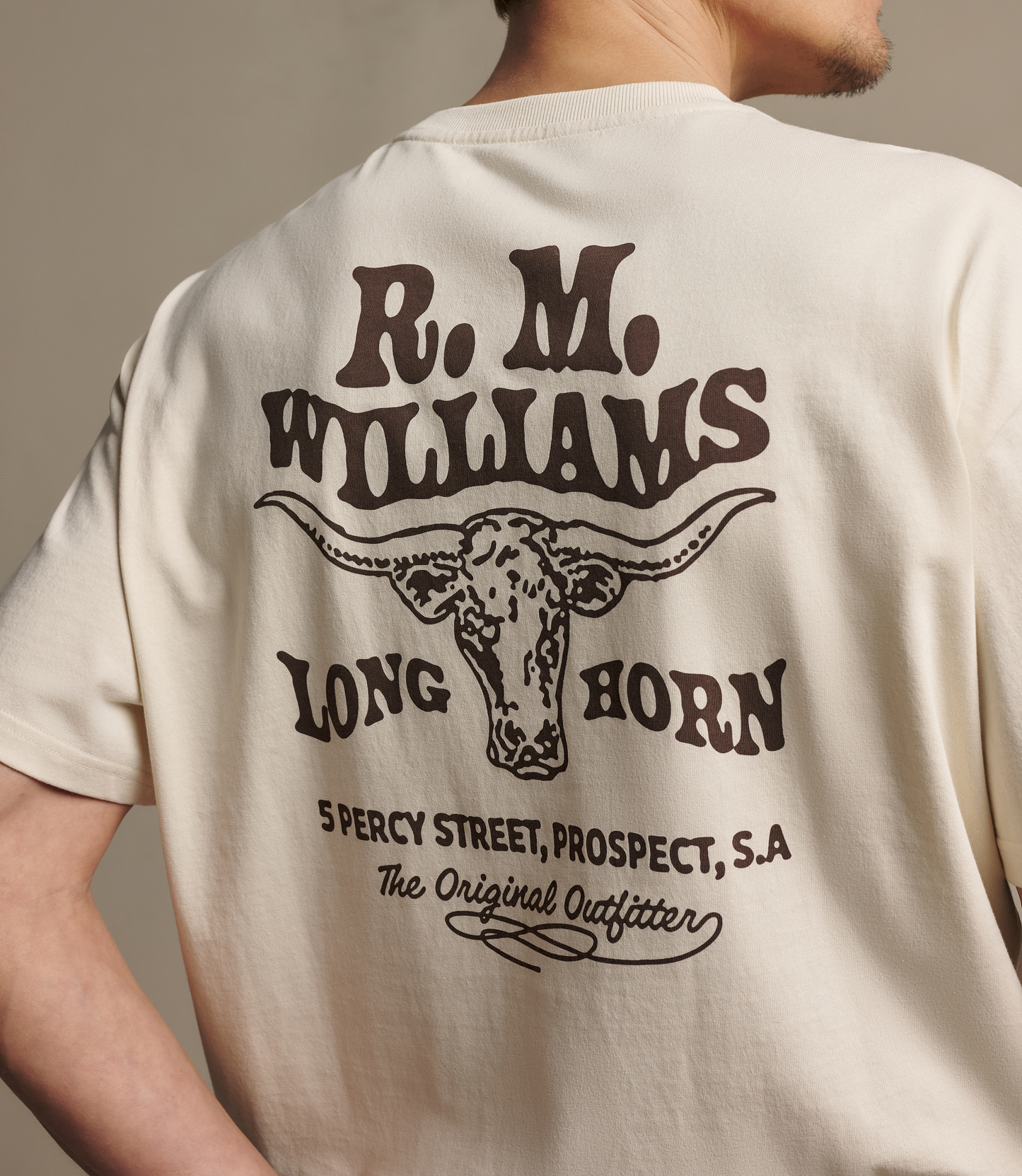 R. M. Williams - Kandos Tee - Ecru