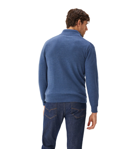 R.M. Williams Ernest Sweater Merino - Indigo