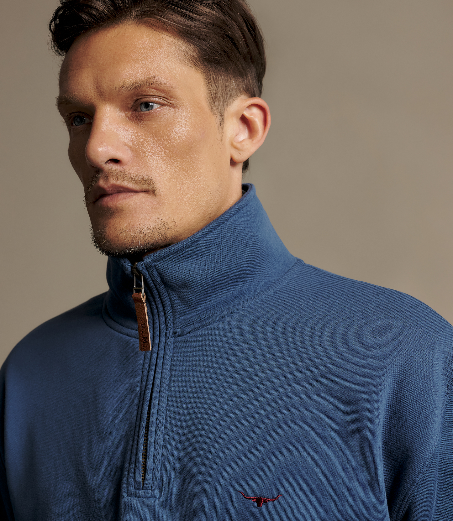 R. M. Williams - Mulyungarie Fleece - Mid Blue