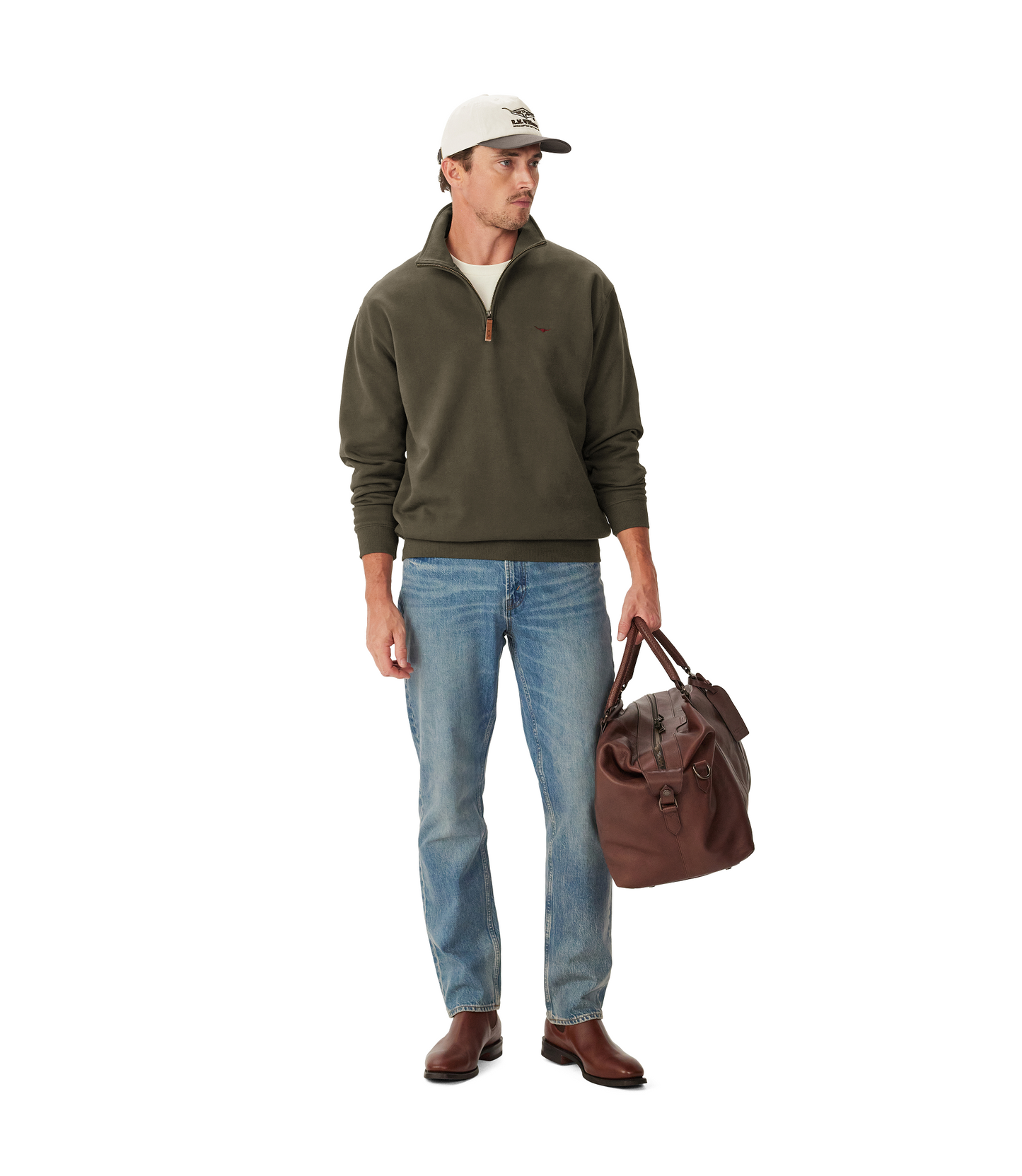 R. M. Williams - Mulyungarie Fleece - Dark Olive