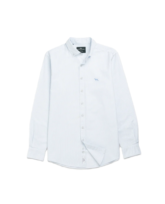 Rodd & Gunn - Oxford Stripe Sports Fit Striped Shirt - Capri