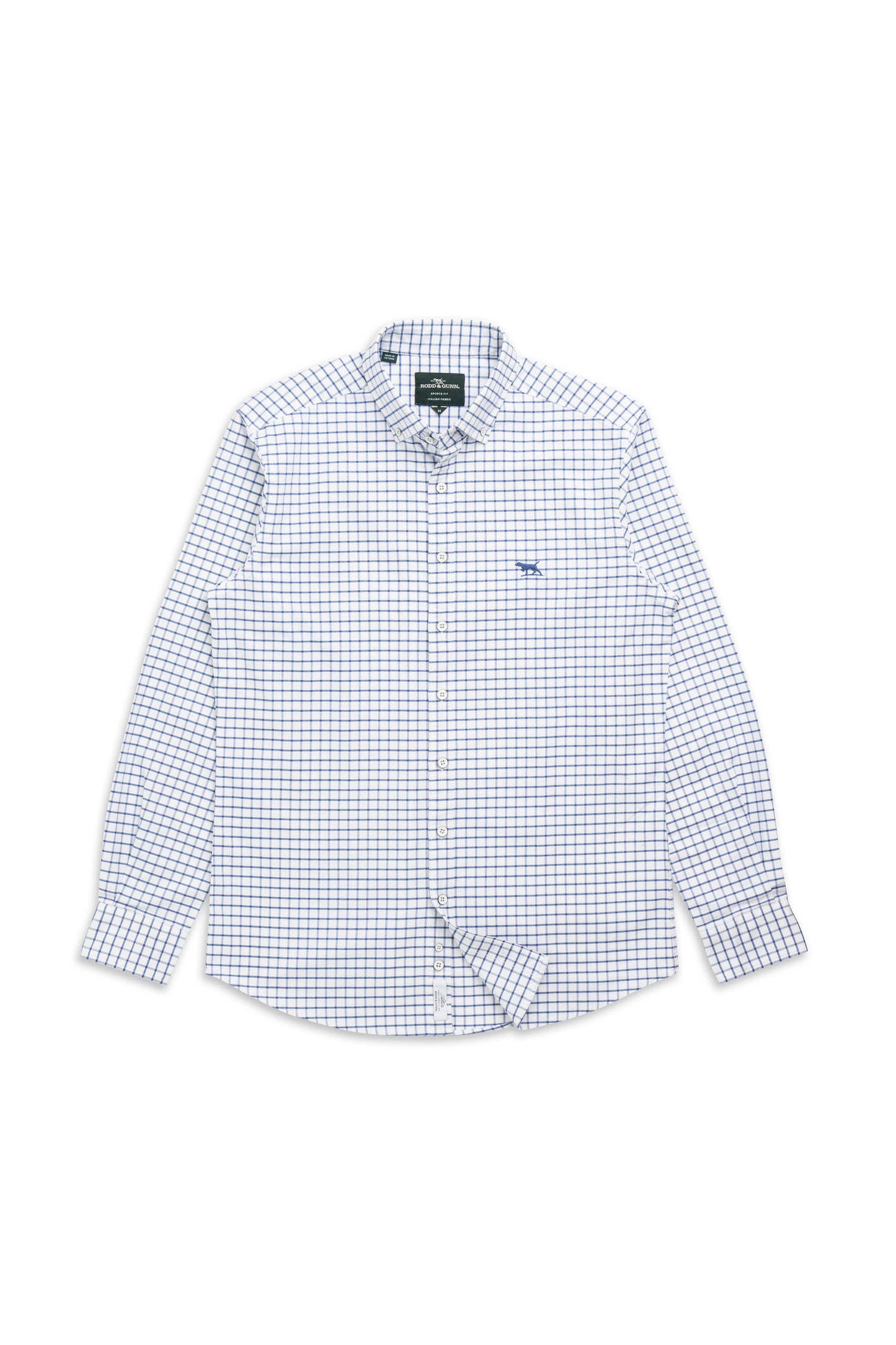 Rodd & Gunn - Check Oxford 3 Sports Fit Shirt - Navy