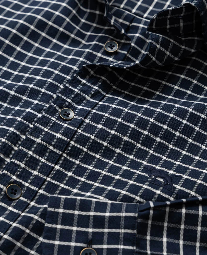 Rodd & Gunn - Oxford Valley Check Shirt 3 - Olive or Midnight