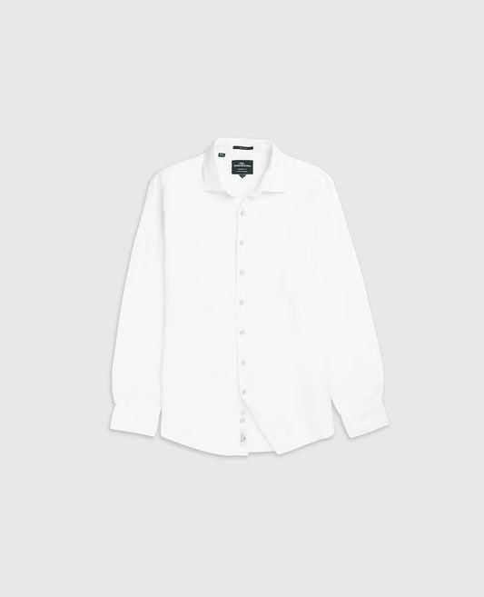 Rodd & Gunn - Cable Bay Shirt - White