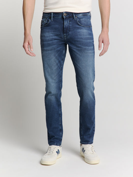 No Excess - 711 Stretch Jeans - Stone Used