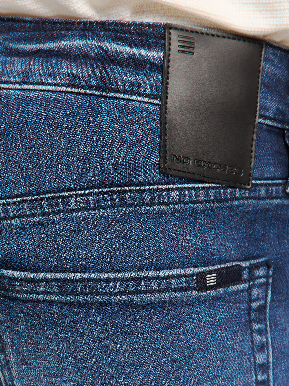 No Excess - 711 Stretch Jeans - Stone Used