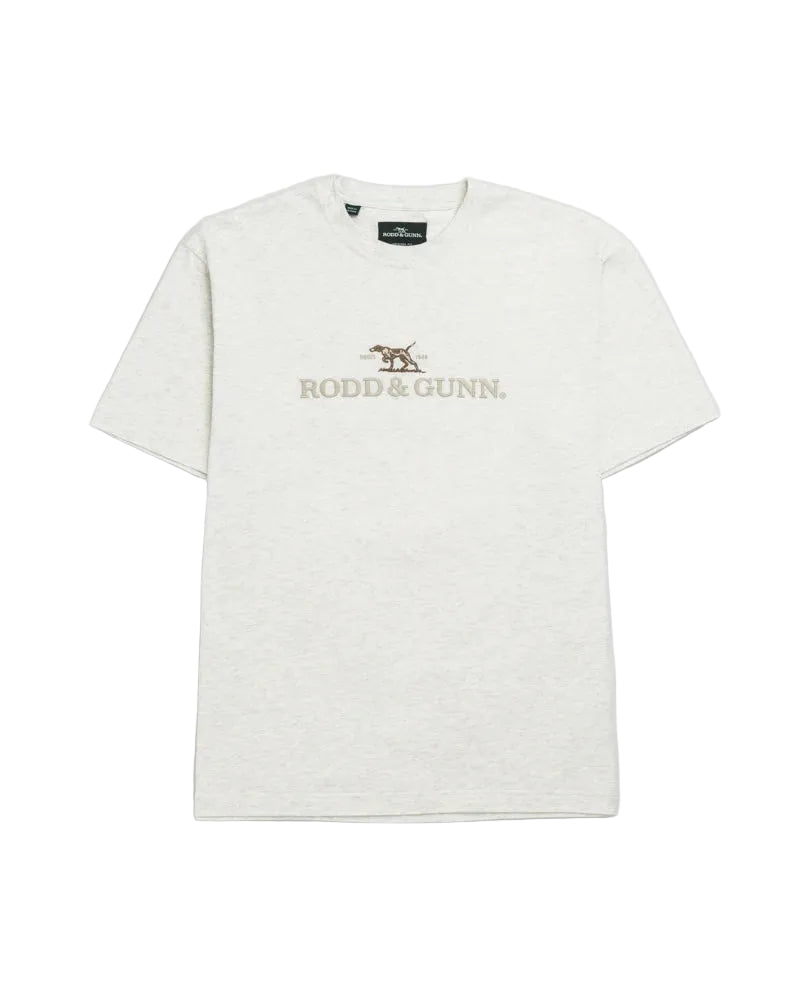 Rodd & Gunn - The Peaks Logo Tee - Midnight or Marble