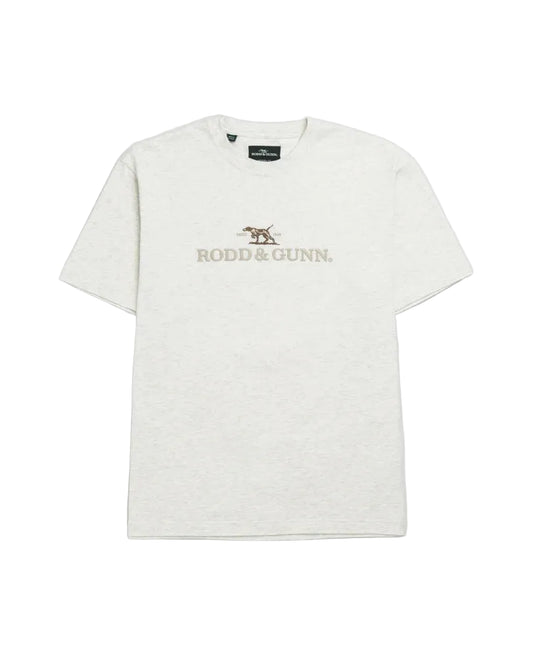 Rodd & Gunn - The Peaks Logo Tee - Midnight or Marble