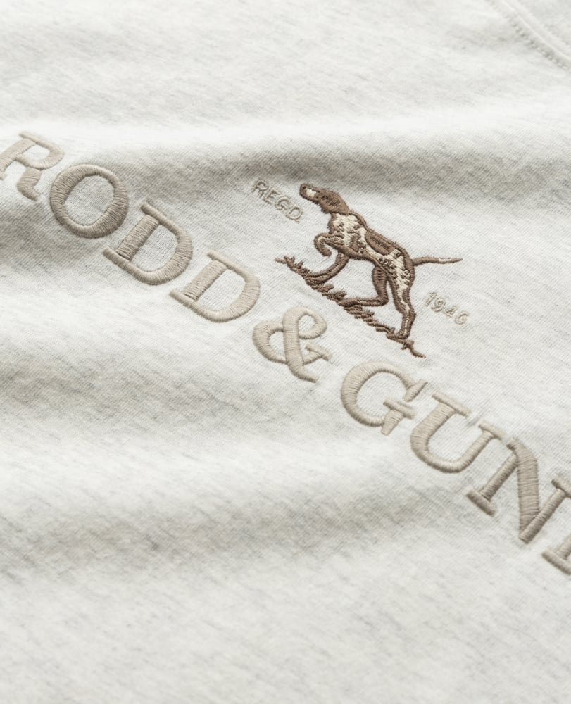 Rodd & Gunn - The Peaks Logo Tee - Midnight or Marble