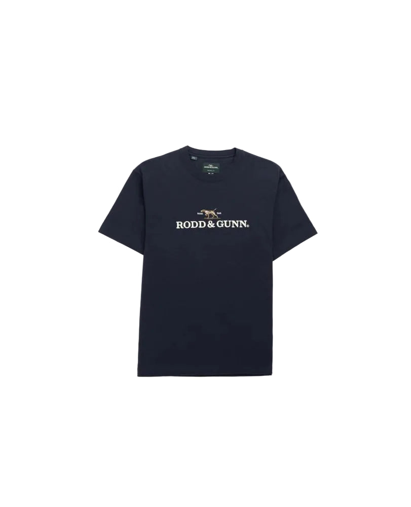 Rodd & Gunn - The Peaks Logo Tee - Marble or Midnight – McKnight & Brown