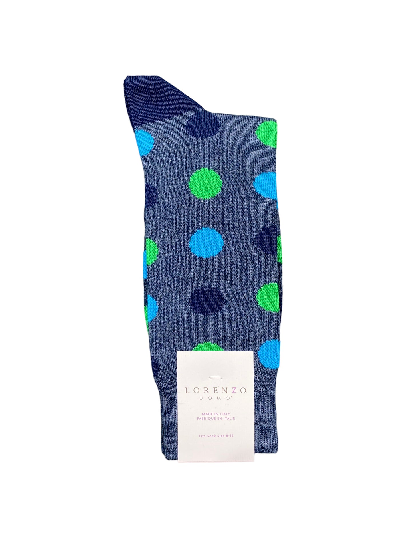 Lorenzo Uomo Socks - Bahia Socks - Grey or Blue