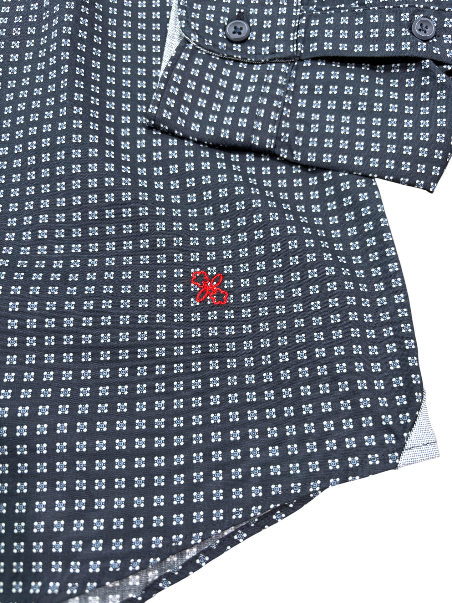 Two Flowers - Florian Shirt - Marina Neat
