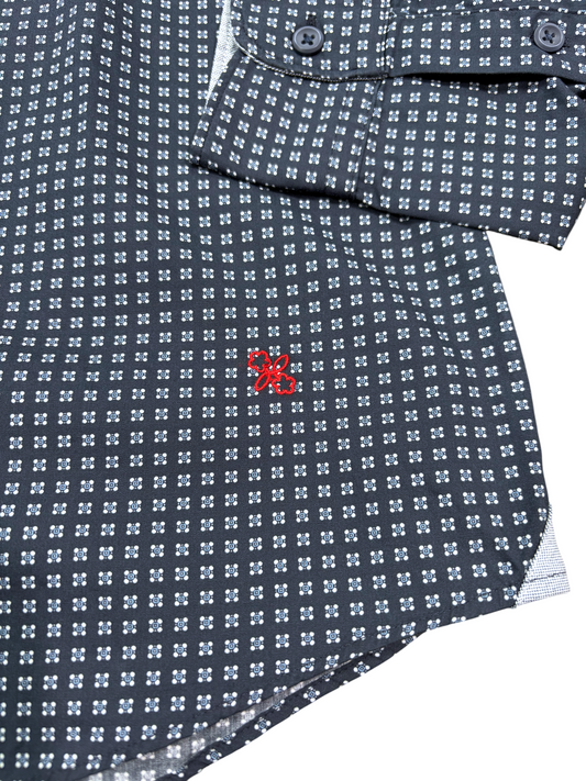 Two Flowers - Florian Shirt - Marina Neat