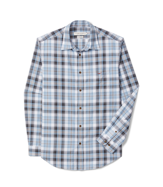 R. M. Williams - O'Connell Check Shirt - White