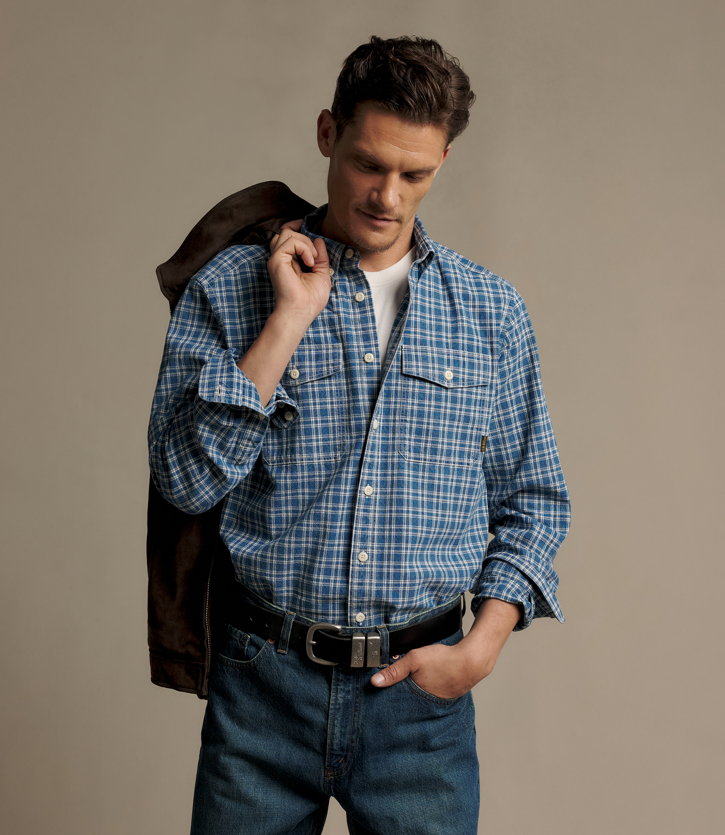 R. M. Williams - Regent 2 Pocket Shirt - Indigo