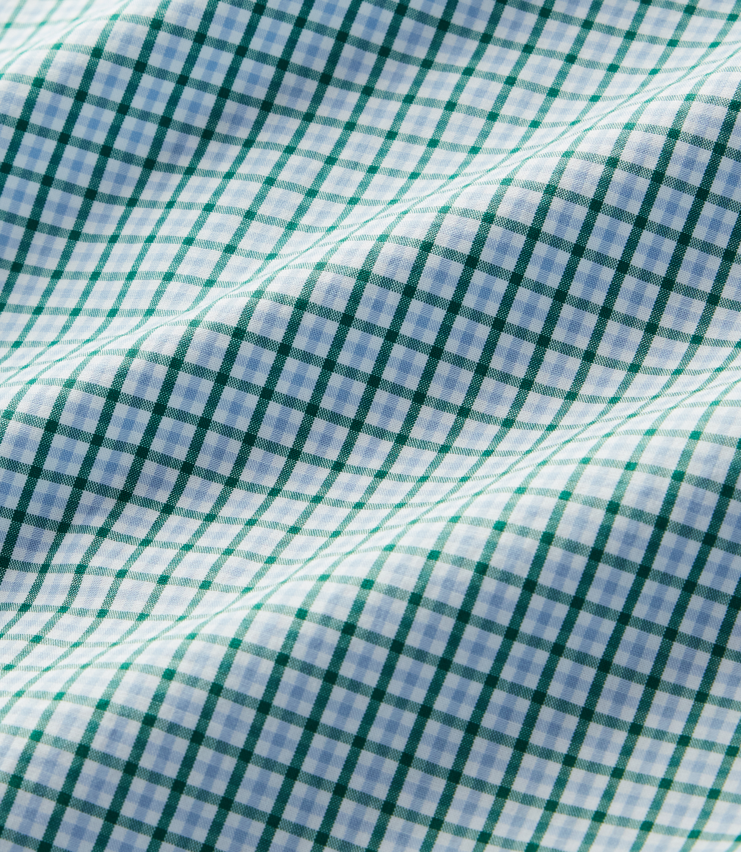 R. M. Williams - Quinn Poplin Short Sleeved Shirt - Green Check