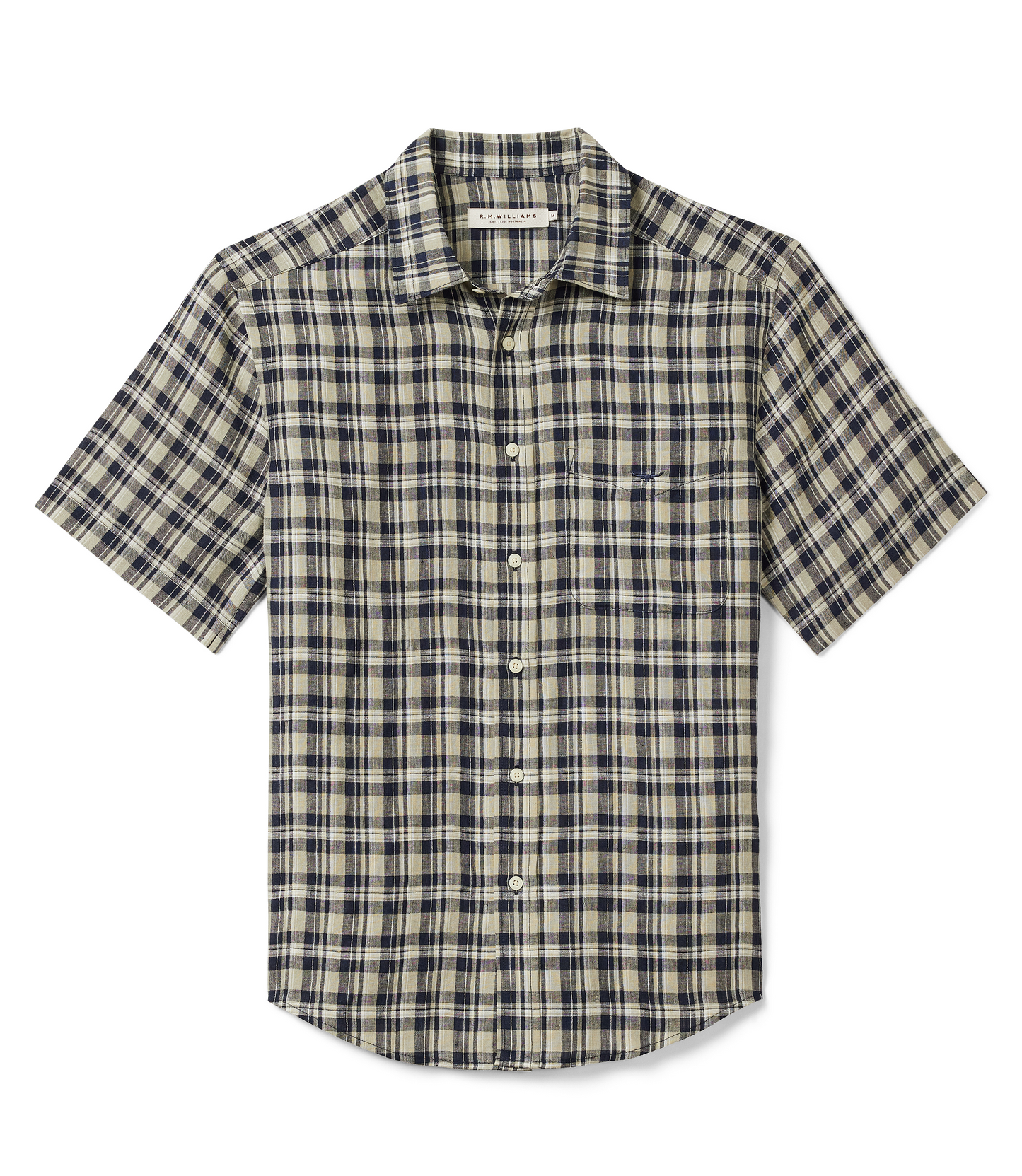 R. M. Williams - Toby Linen Short Sleeved Shirt