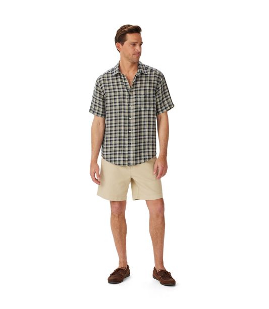 R. M. Williams - Toby Linen Short Sleeved Shirt