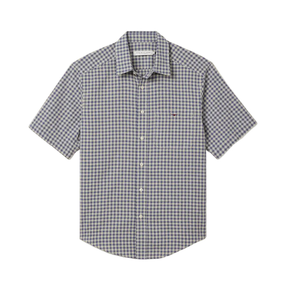 R. M. Williams - Johnson Short Sleeved Shirt - Blue