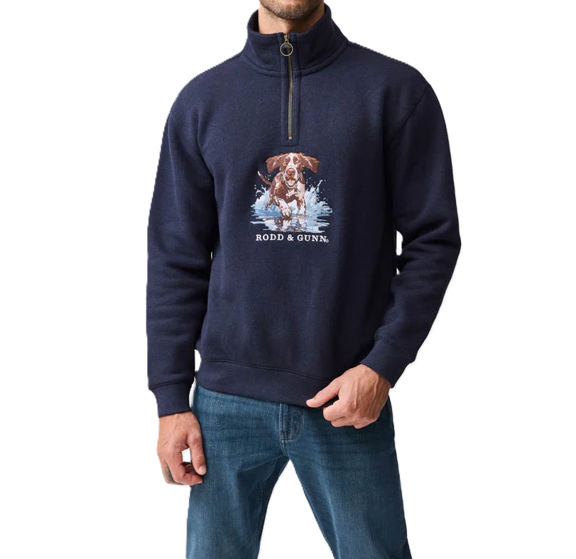 Rodd & Gunn - Gunner's Track Sweat - Navy or Oat