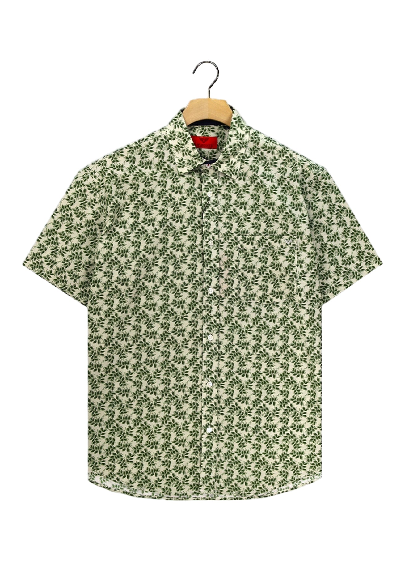R. F. Scott - Fields Short Sleeved Shirt - Feijoa