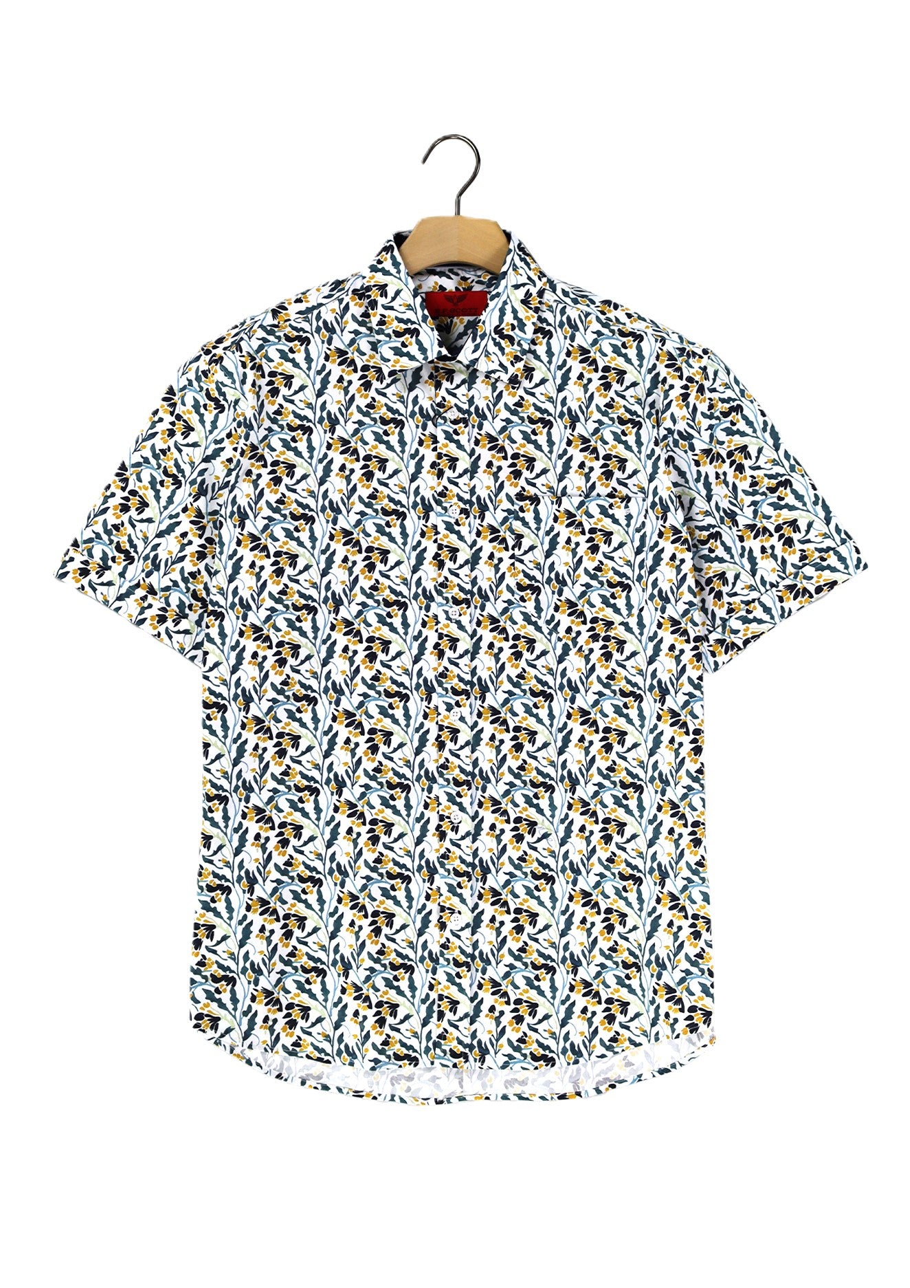 R.F. Scott - Fields Short Sleeved Shirt - Nectar