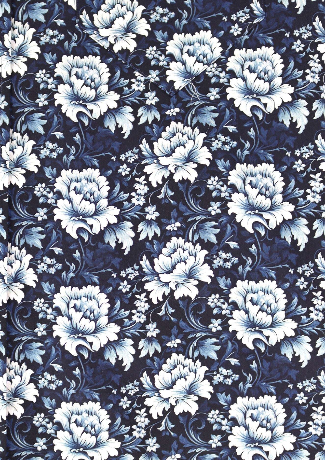 R.F. Scott - Fields Short Sleeved Shirt - Navy Velvet