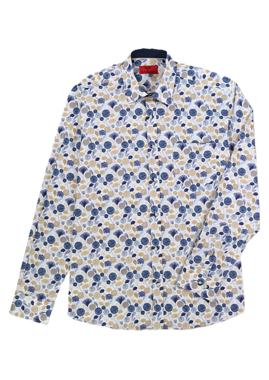 R. F. Scott - Fielding Shirt - Flora Print/Beach