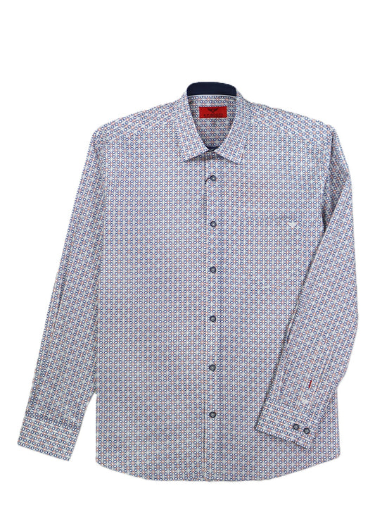 R. F. Scott - Fielding Shirt - Geometric/Sable