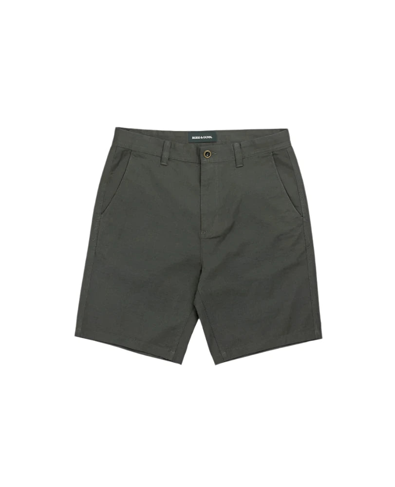 Rodd & Gunn - The Gunn Short - Coal or Olive