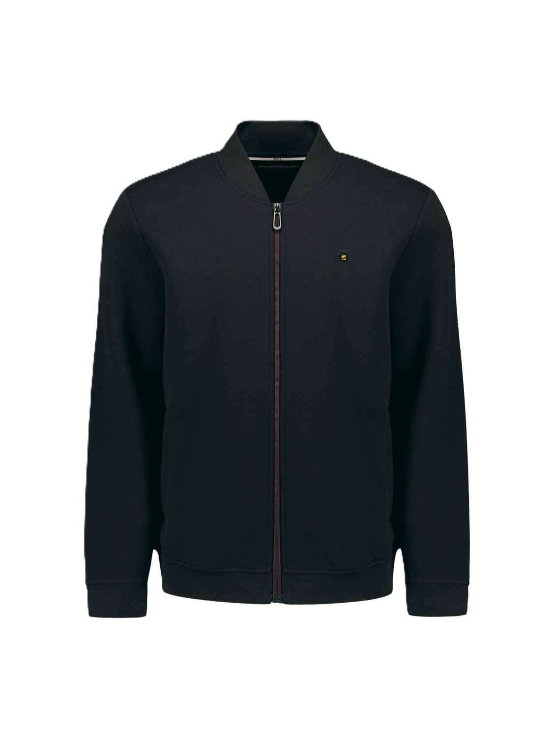 No Excess - Knitted Bomber Sweatshirt - Black or Dark Steel