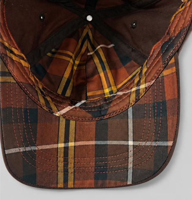 Rodd & Gunn - Heritage Check Cap - Rustic Brown