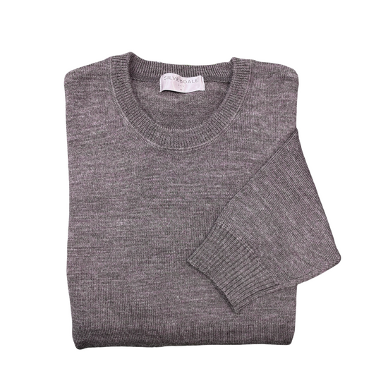 Silverdale - Crew Neck Jersey - Chestnut