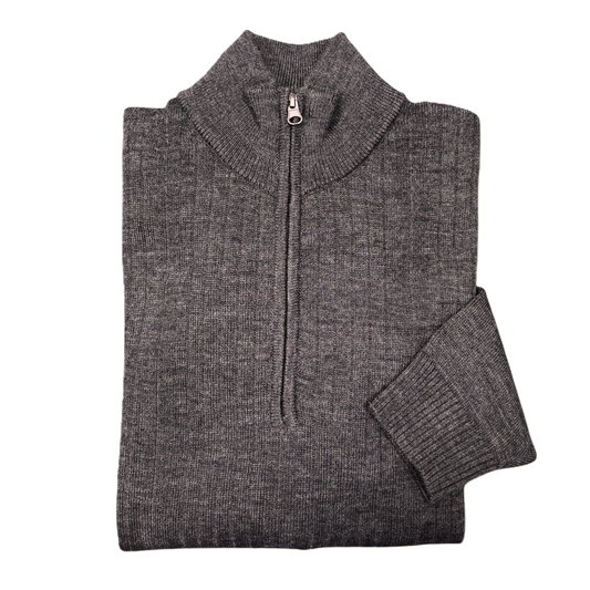 Silverdale - Mid Weight Ribbed 1/4 Zip Jersey