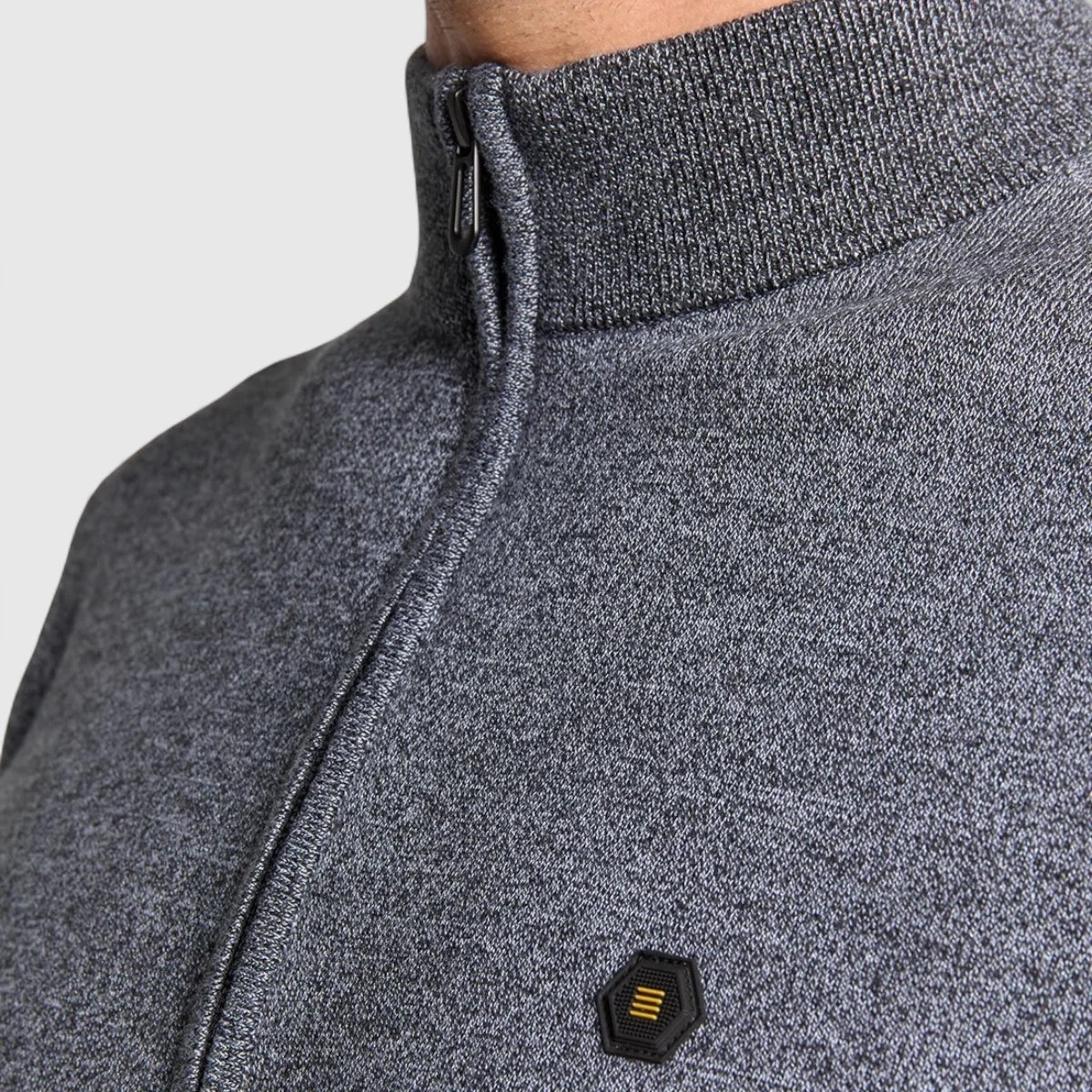 No Excess - Half Zip Melange Pullover