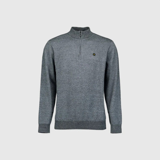 No Excess - Half Zip Melange Pullover