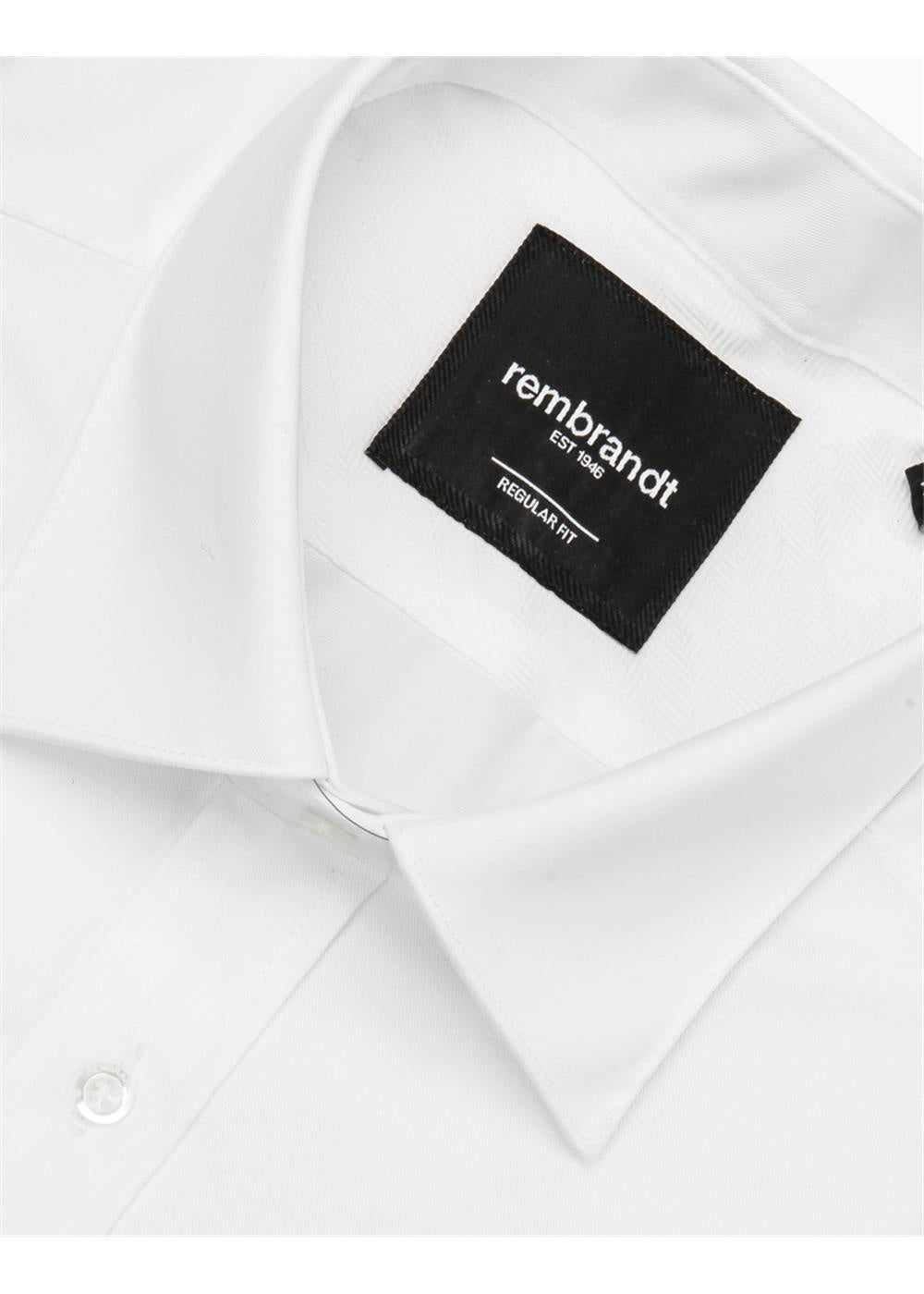 Rembrandt - Sinatra Shirt - Fine White Twill